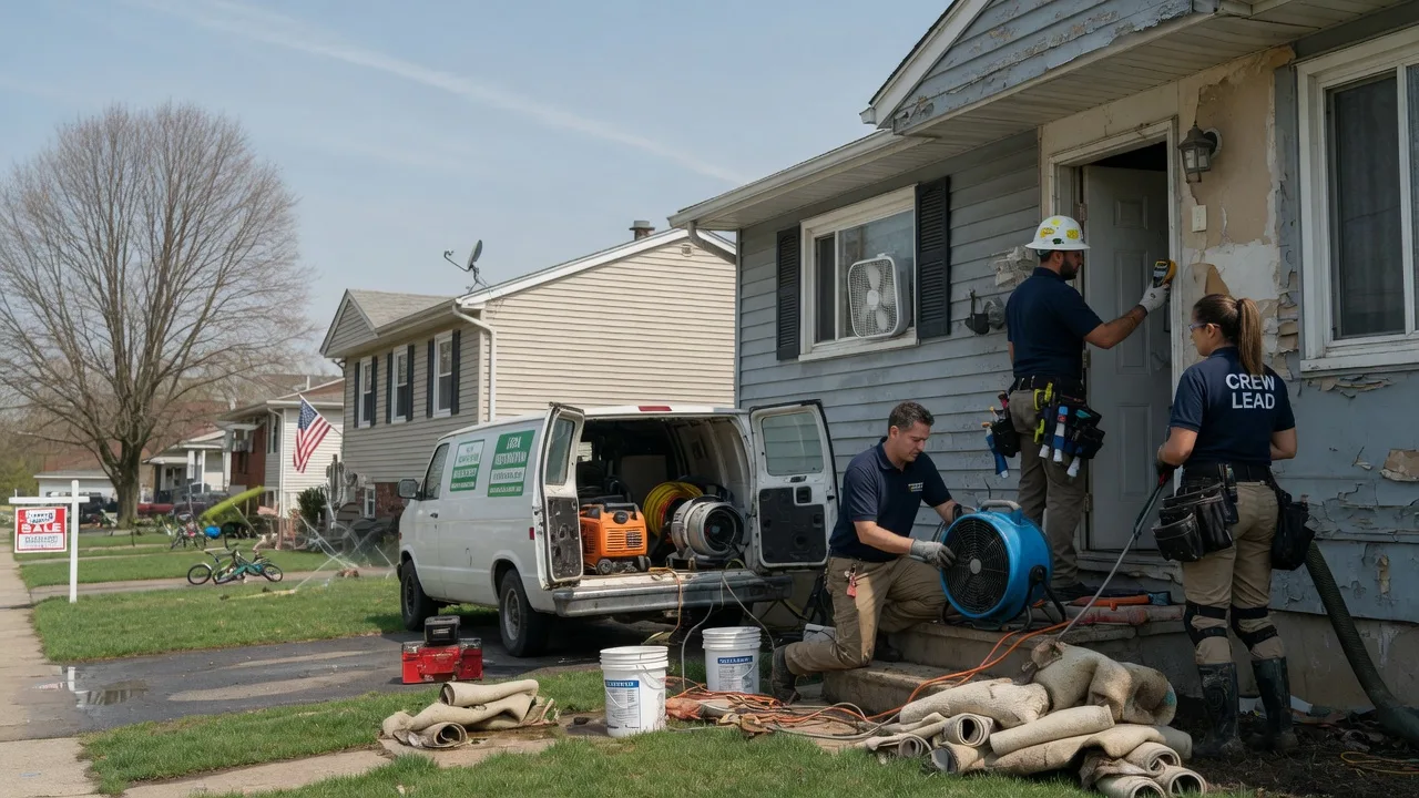 Flood Cleanup in Gypsum, KS near me