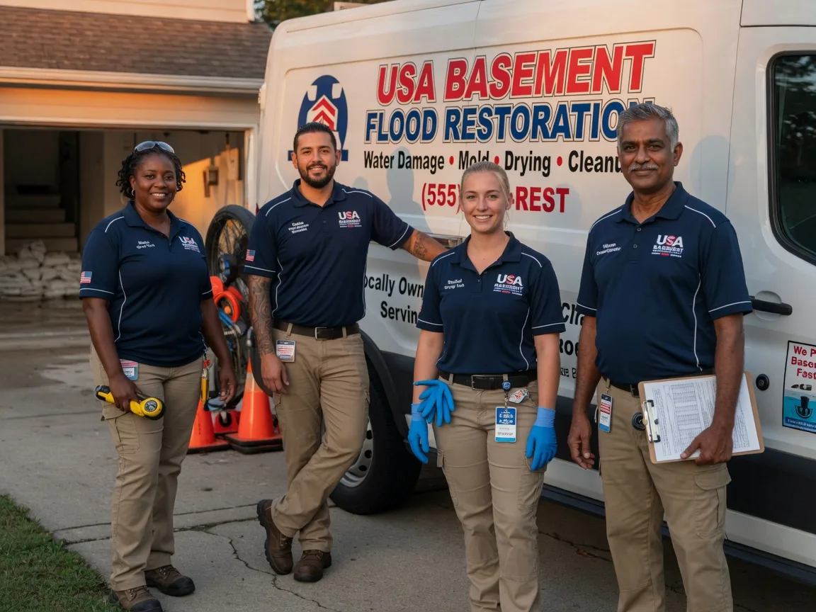 Basement Flood Cleanup company in Gypsum, KS